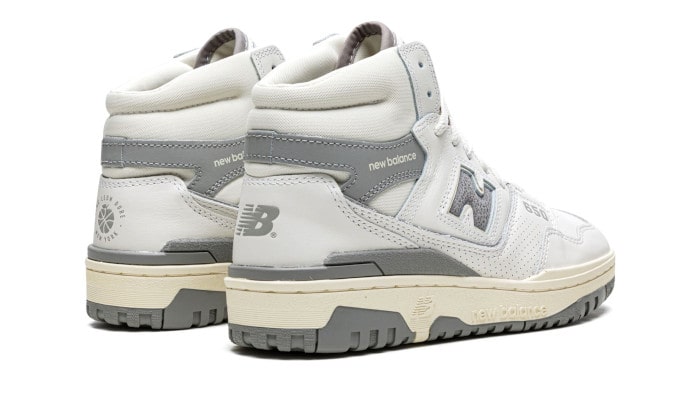 New Balance 650R Aime Leon Dore White Grey, White/Grey (BB650RA1)