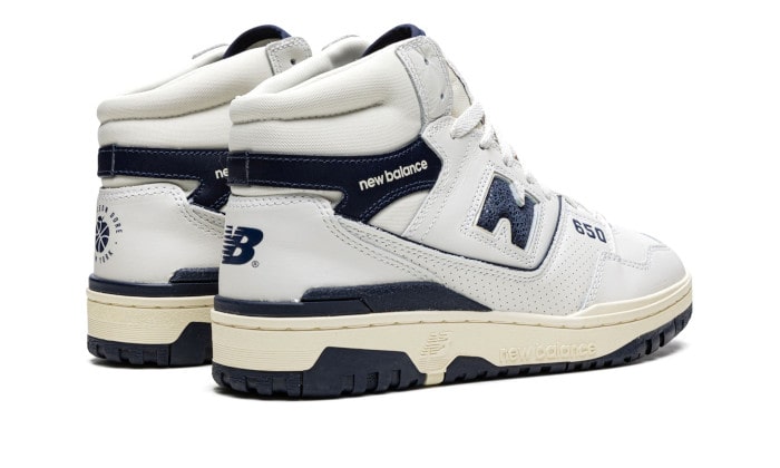 New Balance 650R Aime Leon Dore White Navy, White/Navy (BB650RD1)