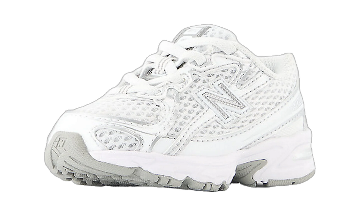 New Balance 740 Bungee Lace White Silver Metallic (TD)