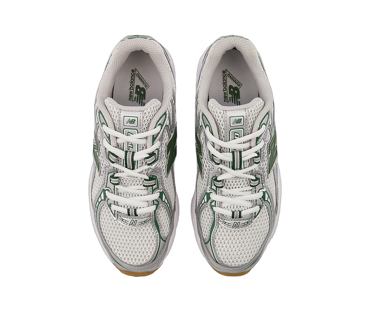 New Balance 740 Silver Metalic Dark Alpine Green