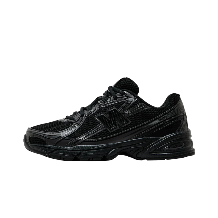 New Balance 740 Triple Black, Black/Black Cement (U740BO2)