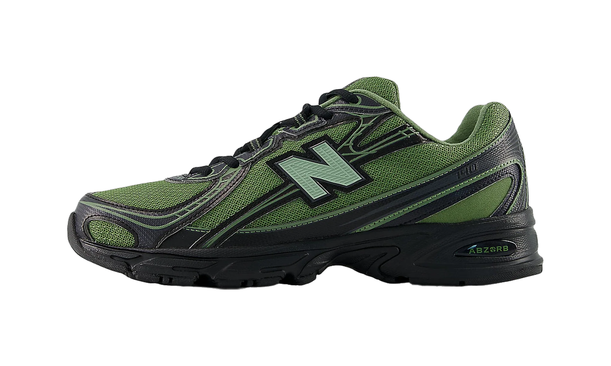 New Balance 740 Utility Green Black