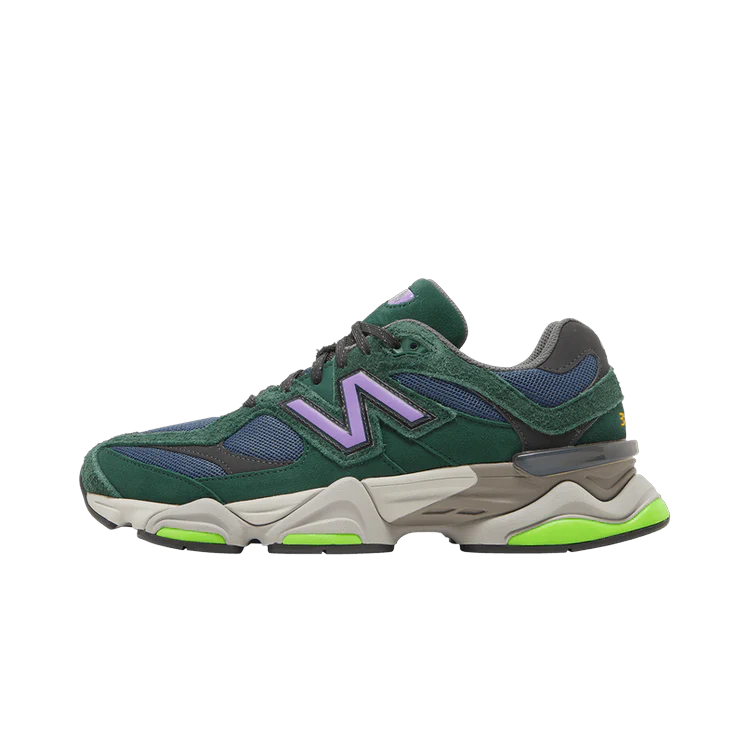 New Balance 9060 Nightwatch, Nightwatch Green/Vintage Indigo/Electric Purple (U9060GRE)