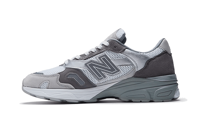 New Balance 920 MiUK Beams x Paperboy, Mismatched/White/Dark Grey/Light Grey/Silver (M920PPB)