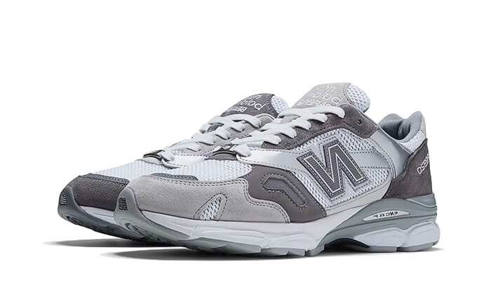 New Balance 920 MiUK Beams x Paperboy, Mismatched/White/Dark Grey/Light Grey/Silver (M920PPB)