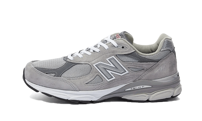 New Balance 990v3 MiUSA Grey, Grey/White (M990GY3)
