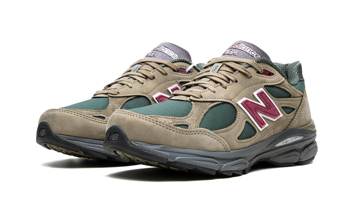 New Balance 990v3 MiUSA Teddy Santis Green Purple