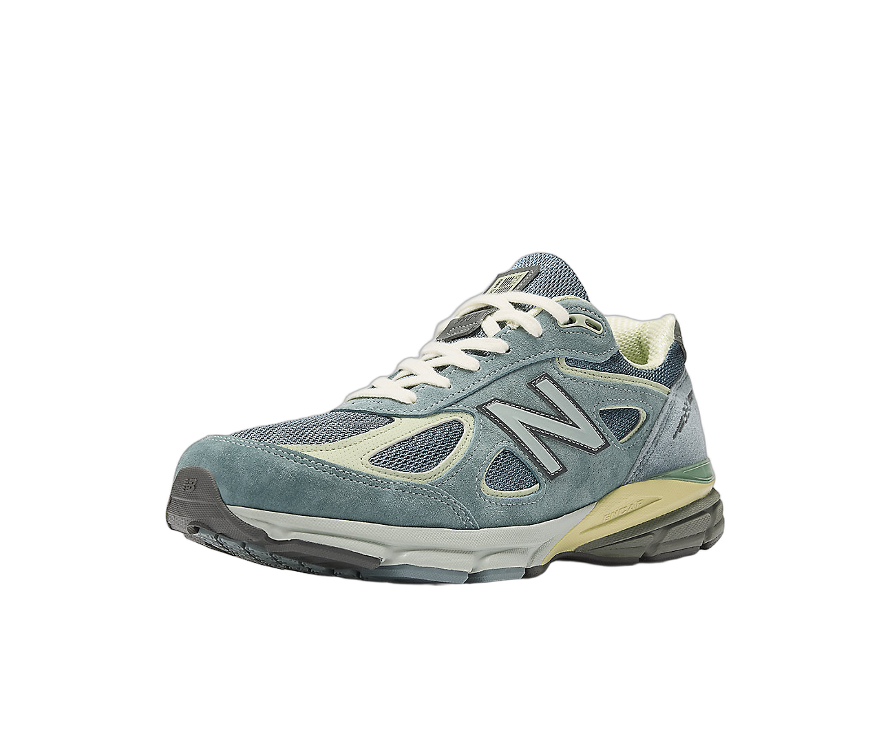 New Balance 990v4 MiUSA Auralee Blue, Blue/White/Cream (U990AL4)