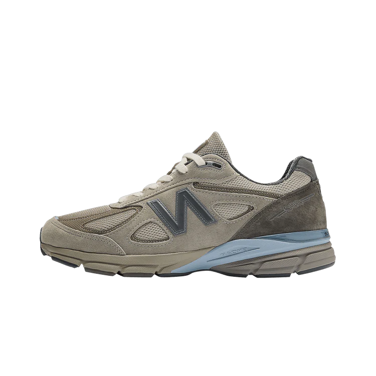 New Balance 990v4 MiUSA Auralee Grey, Grey/White/Blue (U990AR4)