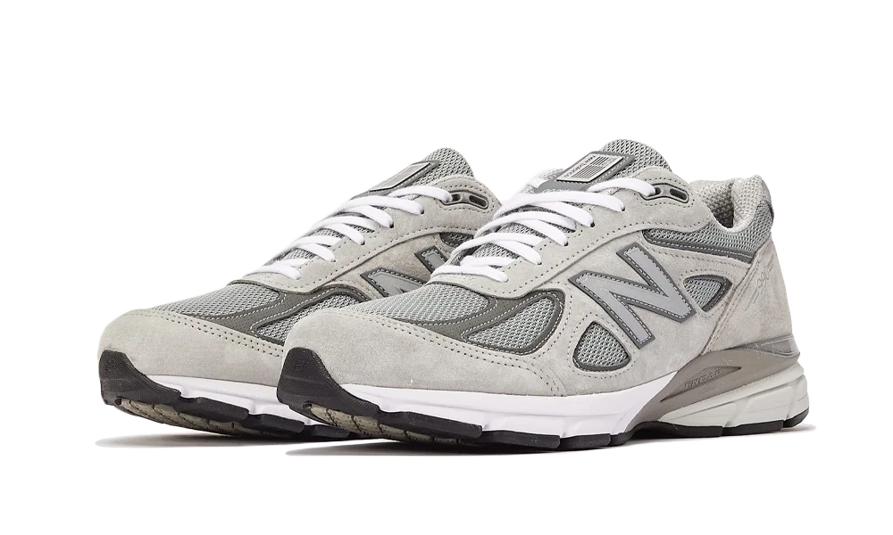 New Balance 990v4 MiUSA Grey Silver - Sneak