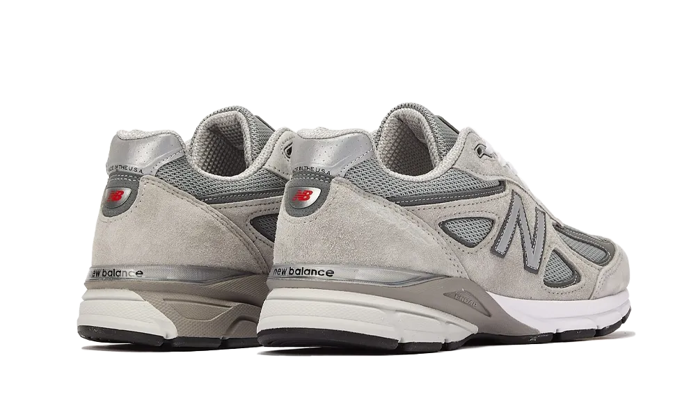 New Balance 990v4 MiUSA Grey Silver - Sneak
