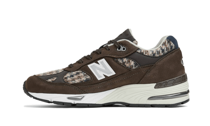 New Balance 991 MiUK Harris Tweed Brown