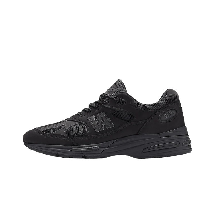 New Balance 991v2 MiUK Dover Street Market Triple Black, Black (U991DS2)