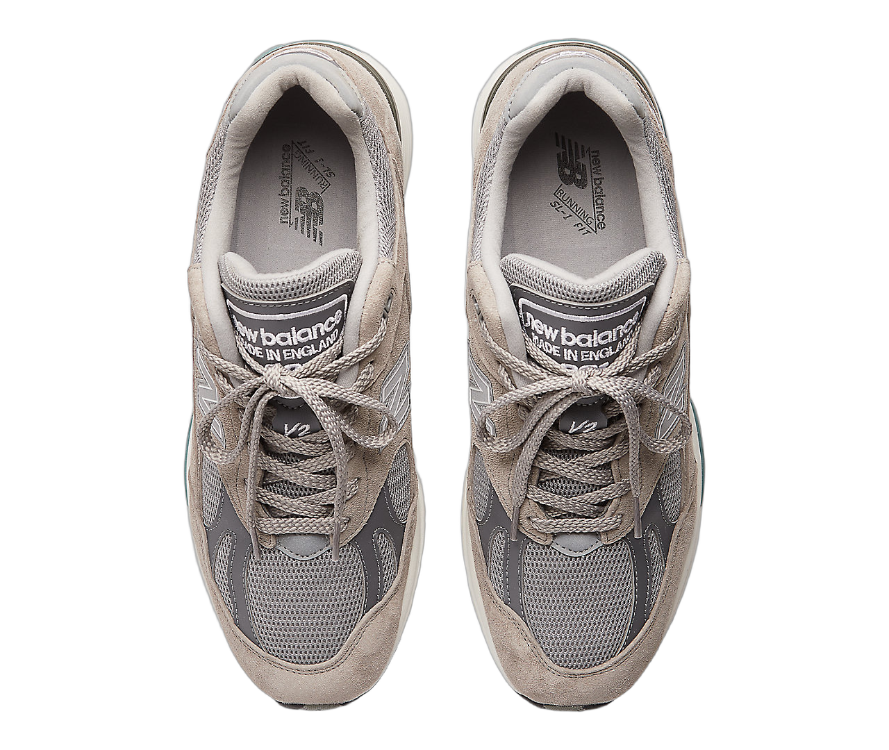 New Balance 991v2 MiUK Rock Ridge Grey, Dove/Alloy/Silver (U991GL2)