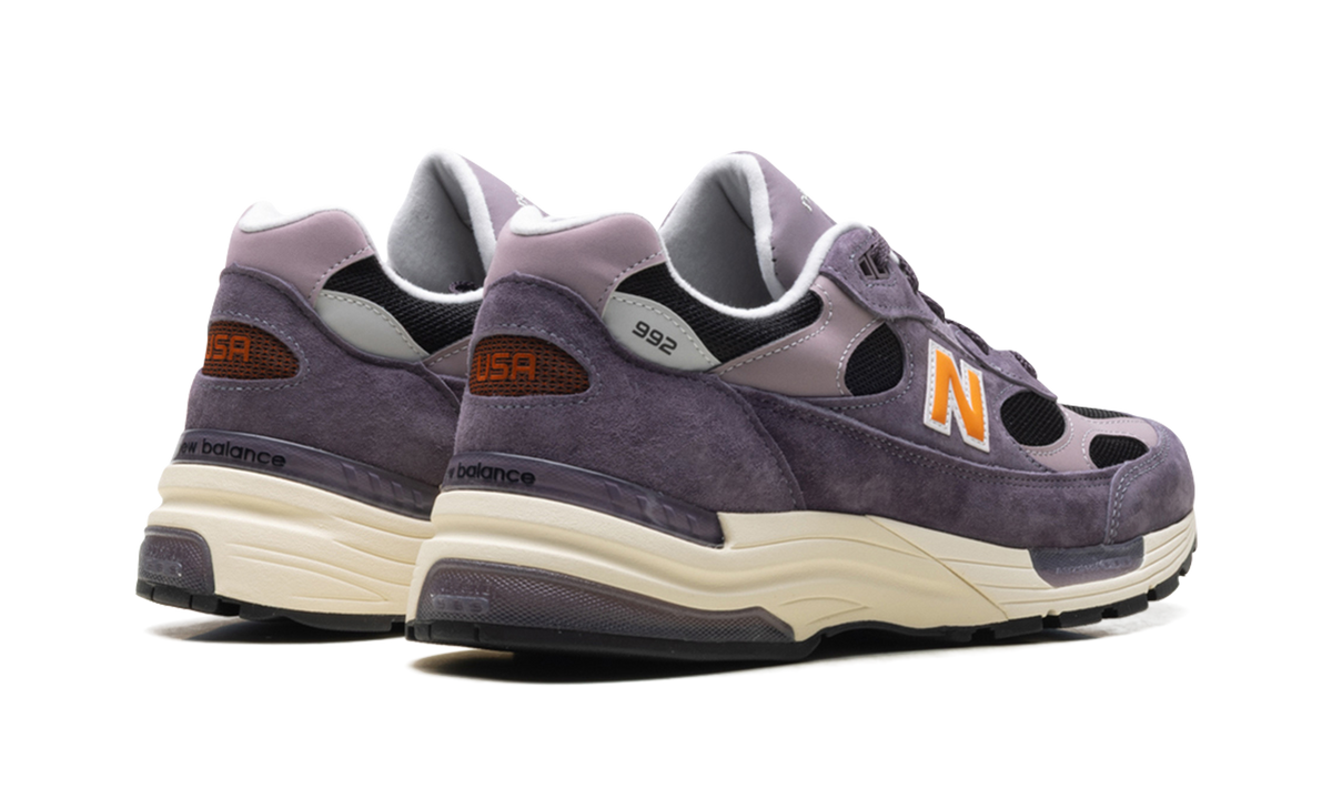 New Balance 992 MiUSA Dark Ice Wine Black