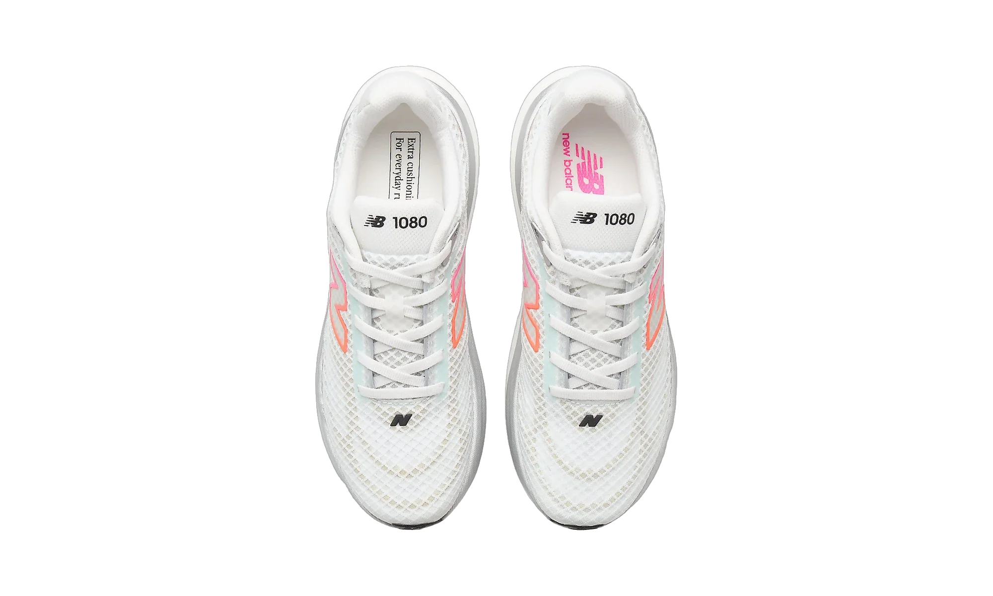 New Balance Infinion 1080v15 Breathe White Pink Heat Tangerine