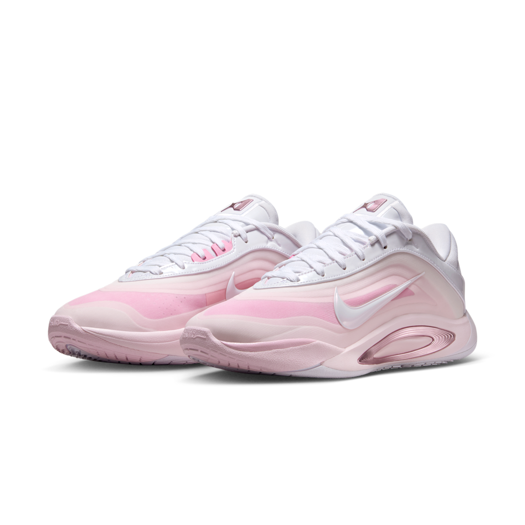 Nike A'ja Wilson A'One #1 Draft Pick, White/Perfect Pink/Prism Pink/Pink Ice/Pale Pink (FZ8605-101 / FZ7606-101)