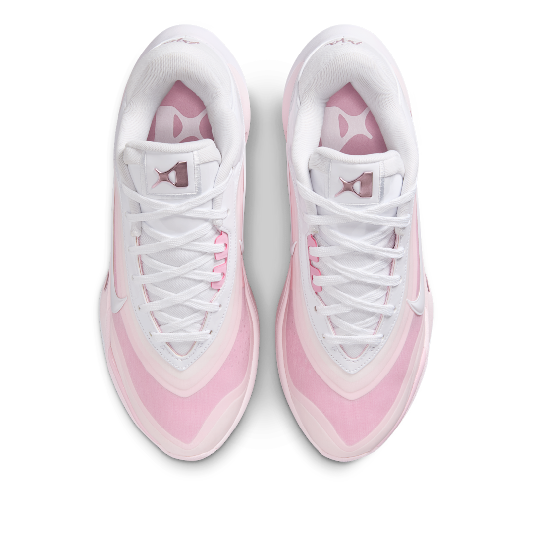 Nike A'ja Wilson A'One #1 Draft Pick, White/Perfect Pink/Prism Pink/Pink Ice/Pale Pink (FZ8605-101 / FZ7606-101)
