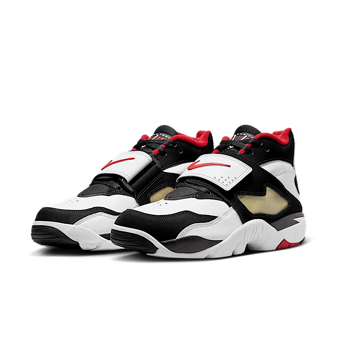 Nike Air Diamond Turf 49ers (2025), White/Fire Red/Black/Metallic Gold (FZ8224-100)