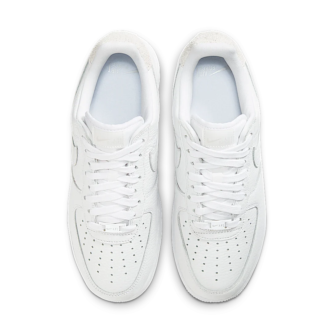 Nike Air Force 1 Craft White, White/White-Summit White-Vast Grey (CN2873-101)