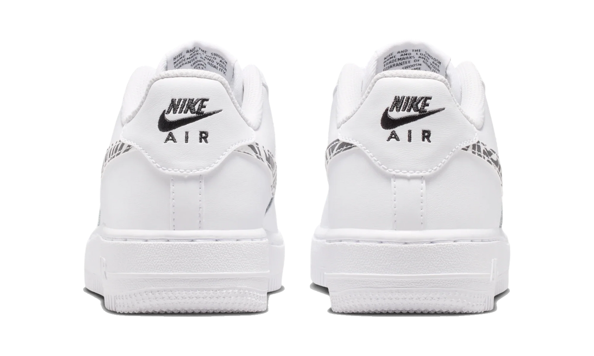 Nike Air Force 1 GS Zebra Swoosh