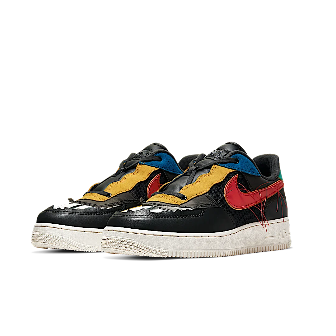 Nike Air Force 1 Low BHM (2020), Dark Smoke Grey/Track Red-Dark Smoke Grey (CT5534-001)