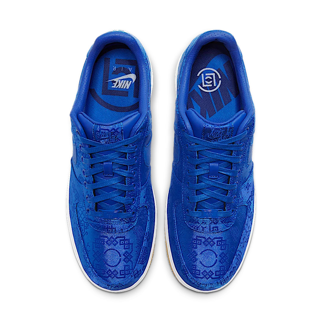 Nike Air Force 1 Low CLOT Blue Silk, University Blue/White-Gum (CJ5290-400)