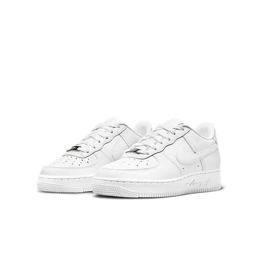 Nike Air Force 1 Low Drake NOCTA Certified Lover Boy, White/White/Cobalt Tint/White (FV9918-100)