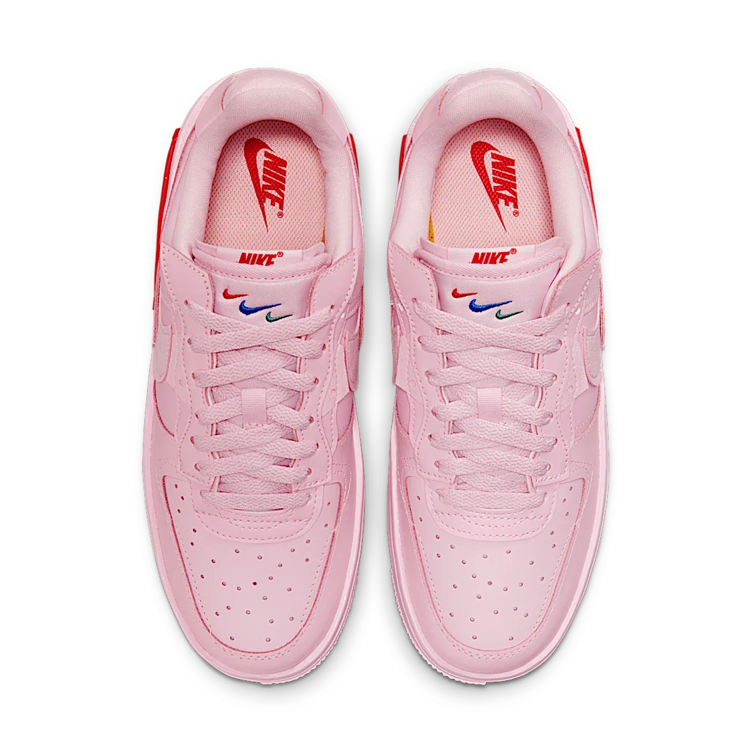 Nike Air Force 1 Low Fontanka Foam Pink, Pink Foam/Pink Foam-University Red (DA7024-600)