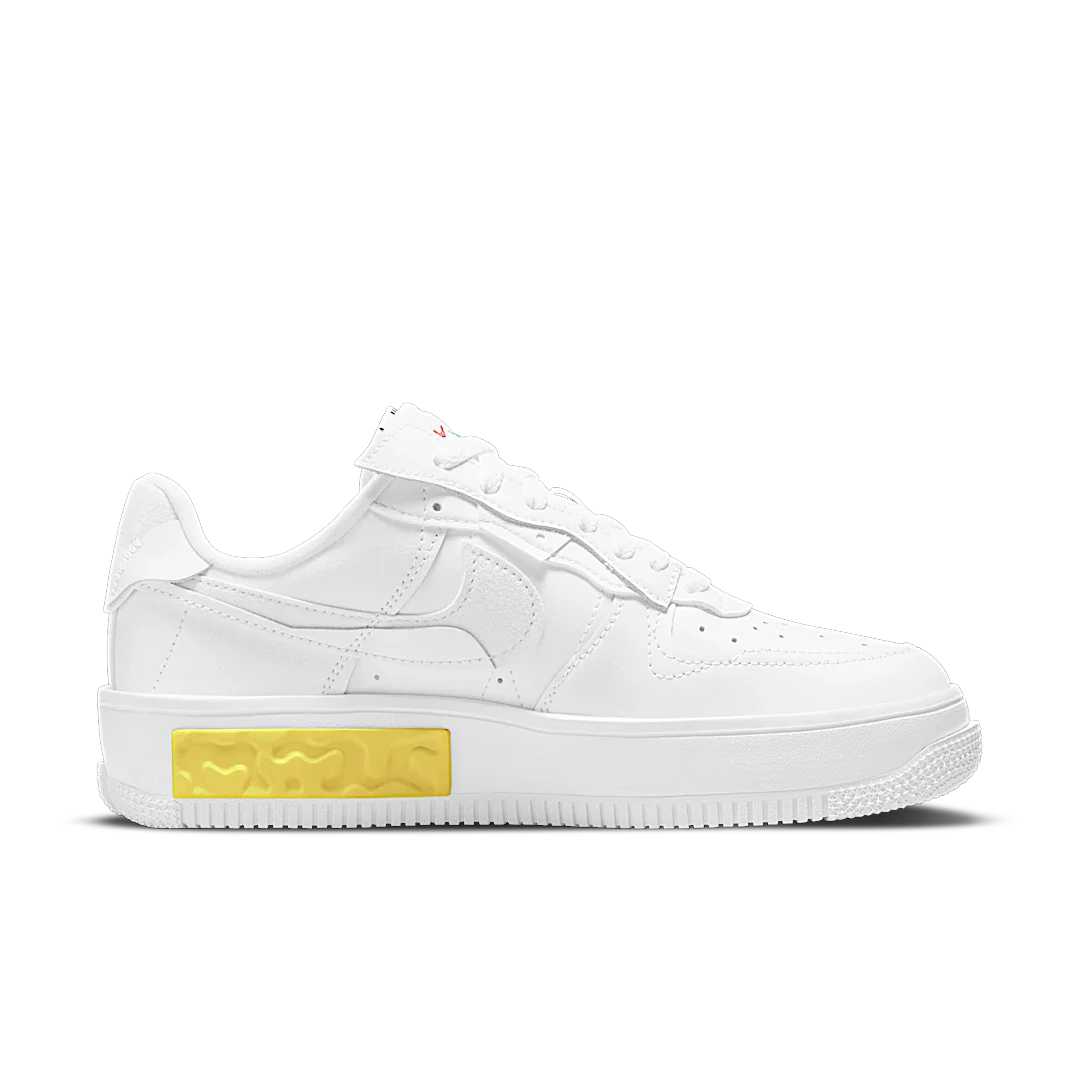 Nike Air Force 1 Low Fontanka Summit White Opti Yellow, White/Photon Dust/Opti Yellow/Summit White (DA7024-101)