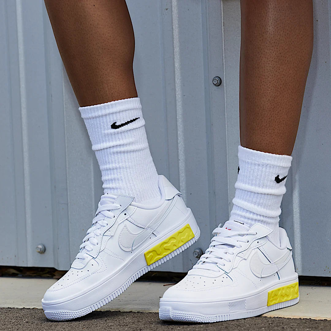 Nike Air Force 1 Low Fontanka Summit White Opti Yellow, White/Photon Dust/Opti Yellow/Summit White (DA7024-101)