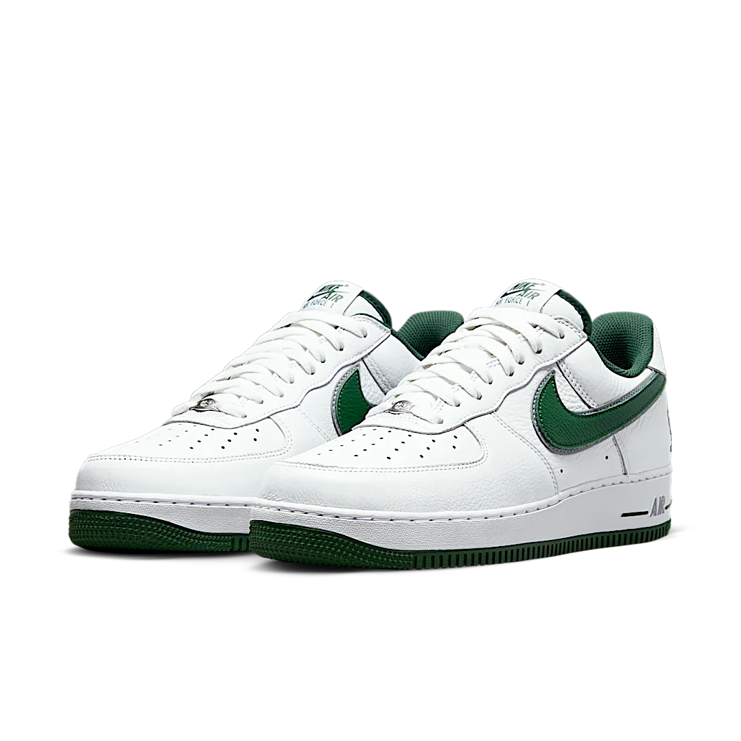 Nike Air Force 1 Low Four Horsemen LeBron, White/Deep Forest/Wolf Grey (FB9128-100)