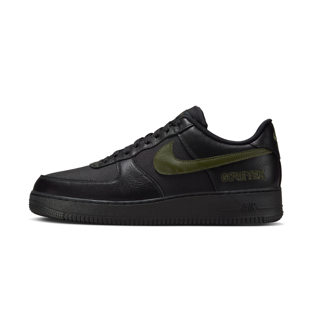 Nike Air Force 1 Low Gore-Tex Black Cargo Khaki, Black/Cargo Khaki (HV3959-010)
