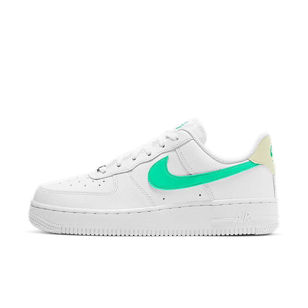 Nike Air Force 1 Low Green Glow, White/Light Bone-White-Green Glow (315115-164)