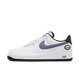 Nike Air Force 1 Low Hoops White Canyon Purple