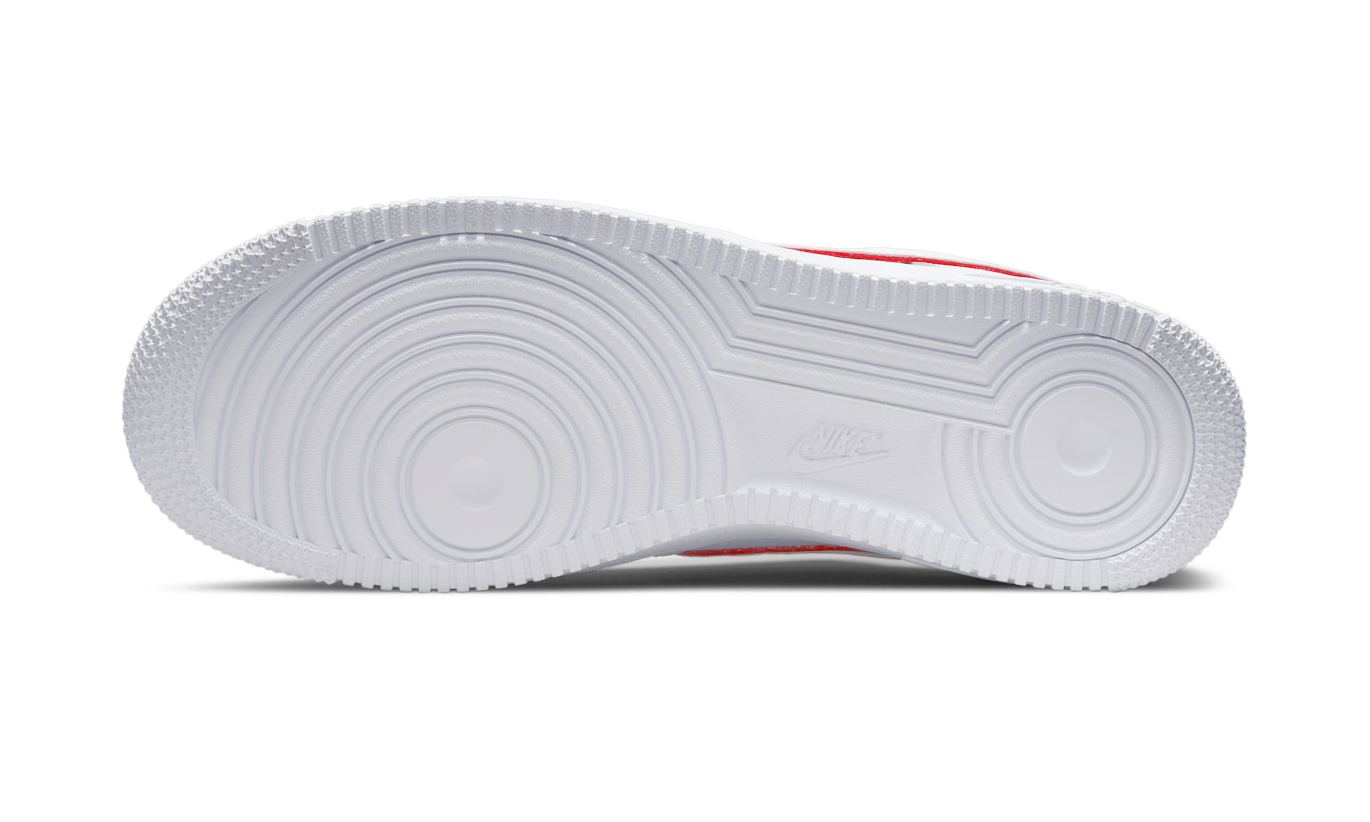 Nike Air Force 1 Low Just Do It White Noble Green Metallic Silver University Red