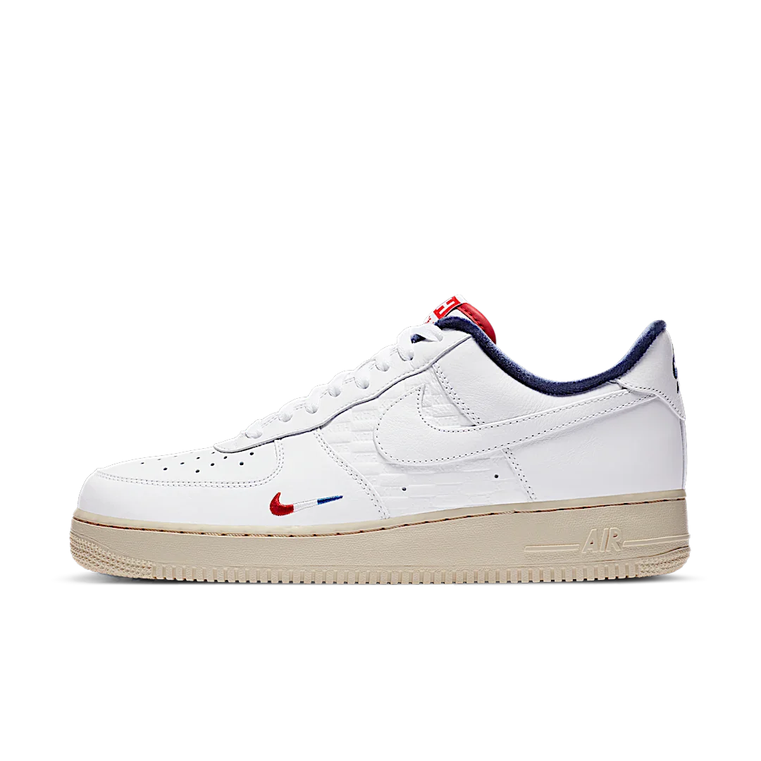 Nike Air Force 1 Low Kith Paris, White/Red-Navy (CZ7927-100)