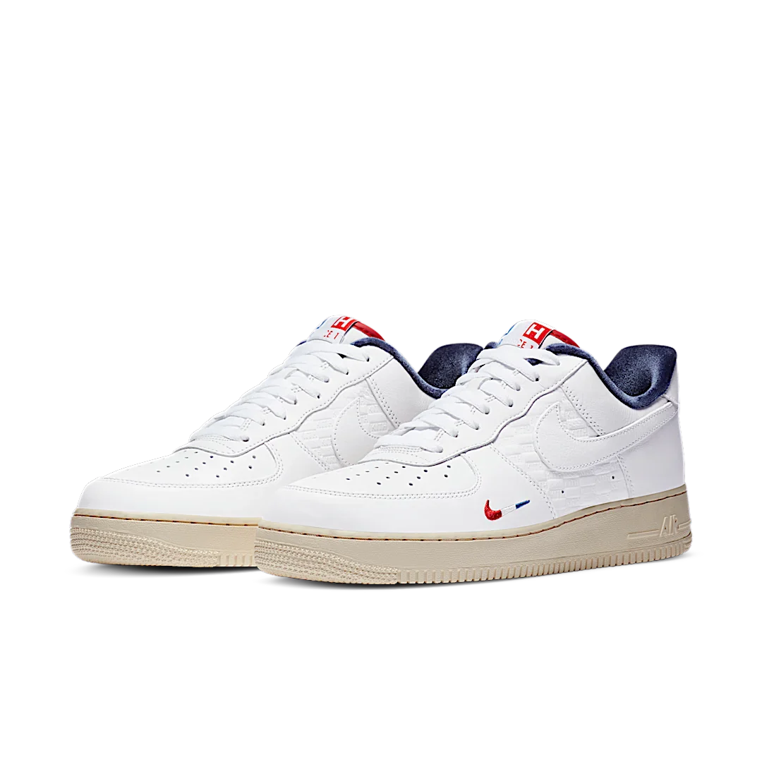 Nike Air Force 1 Low Kith Paris, White/Red-Navy (CZ7927-100)