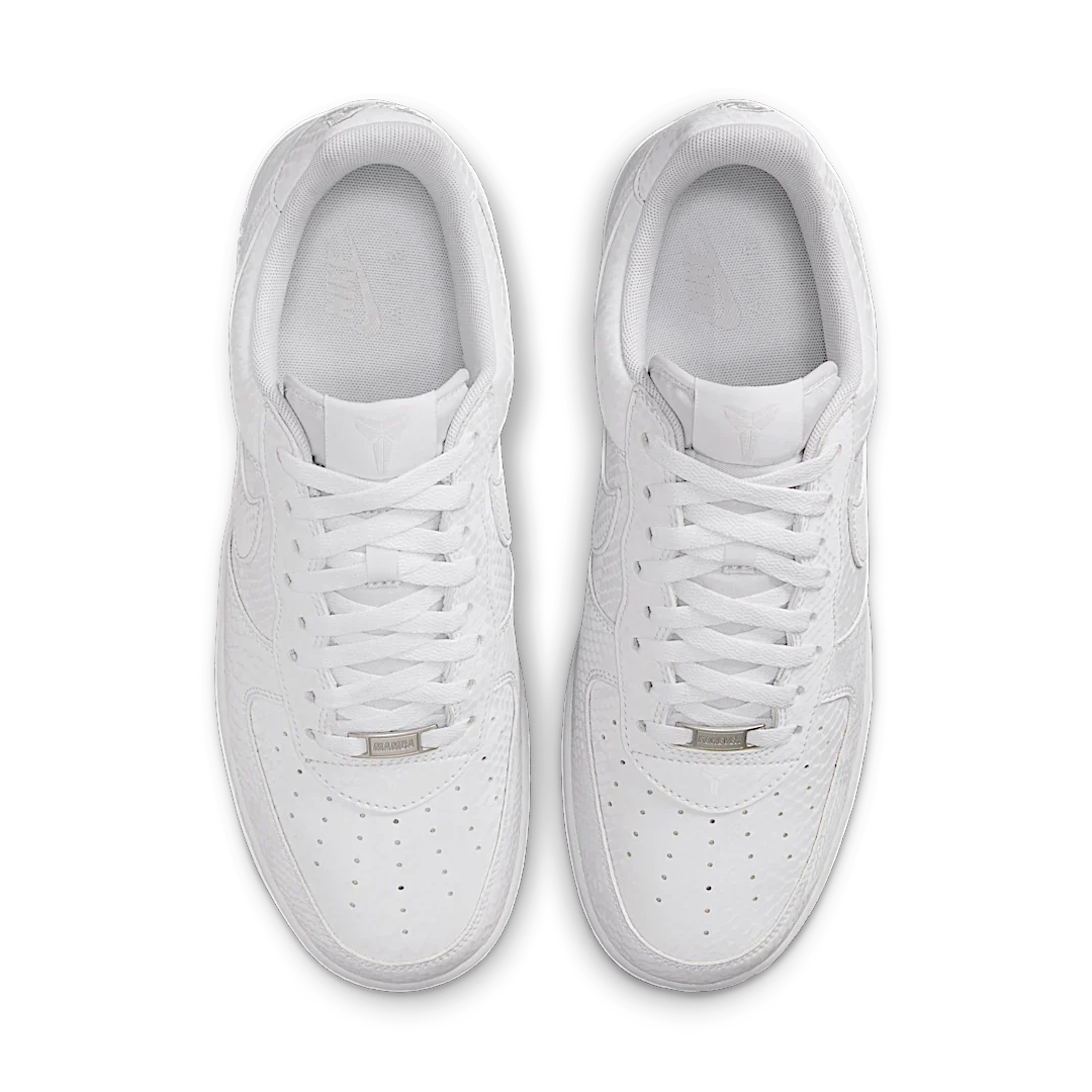 Nike Air Force 1 Low Kobe Bryant Forever White, White/White (IB0018-100)