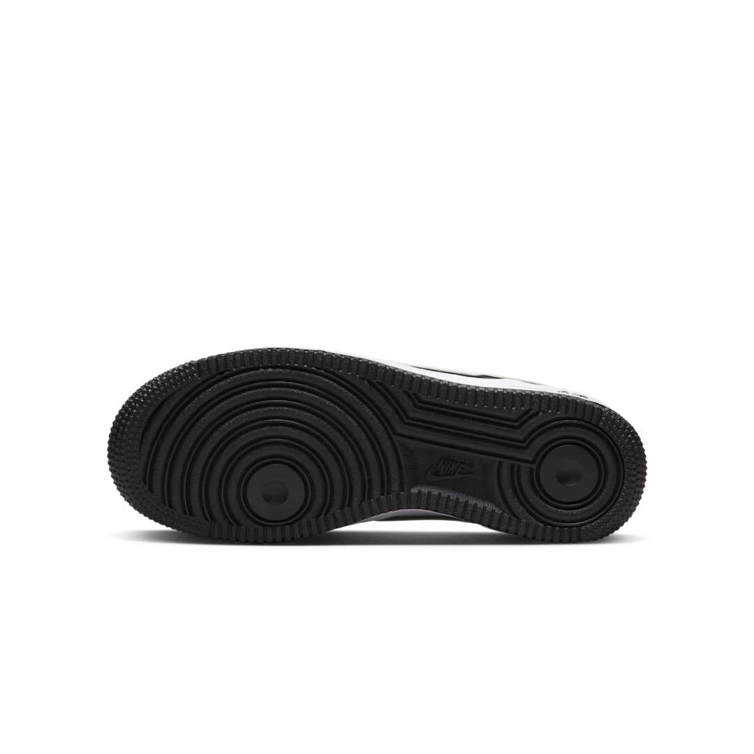 Nike Air Force 1 Low LV8 2 White Swoosh Panda, Black/Black/White (DV1621-001)