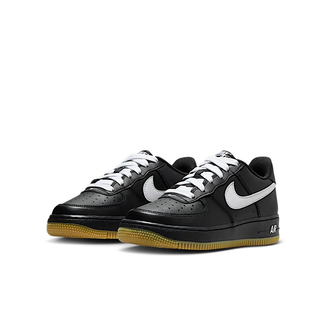 Nike Air Force 1 Low LV8 Black Gum Light Brown White, Black/Gum Light Brown/White (IB8845-001)