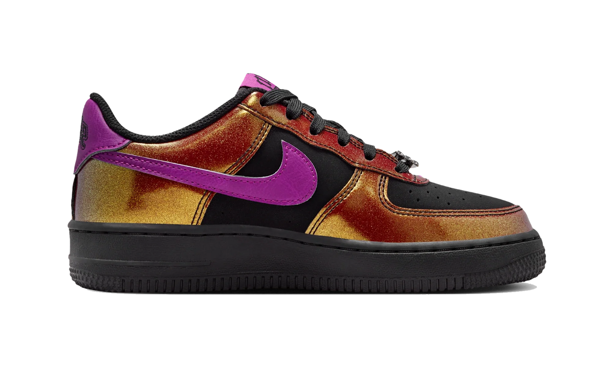 Nike Air Force 1 Low LV8 Glam Rock Black Bold Berry