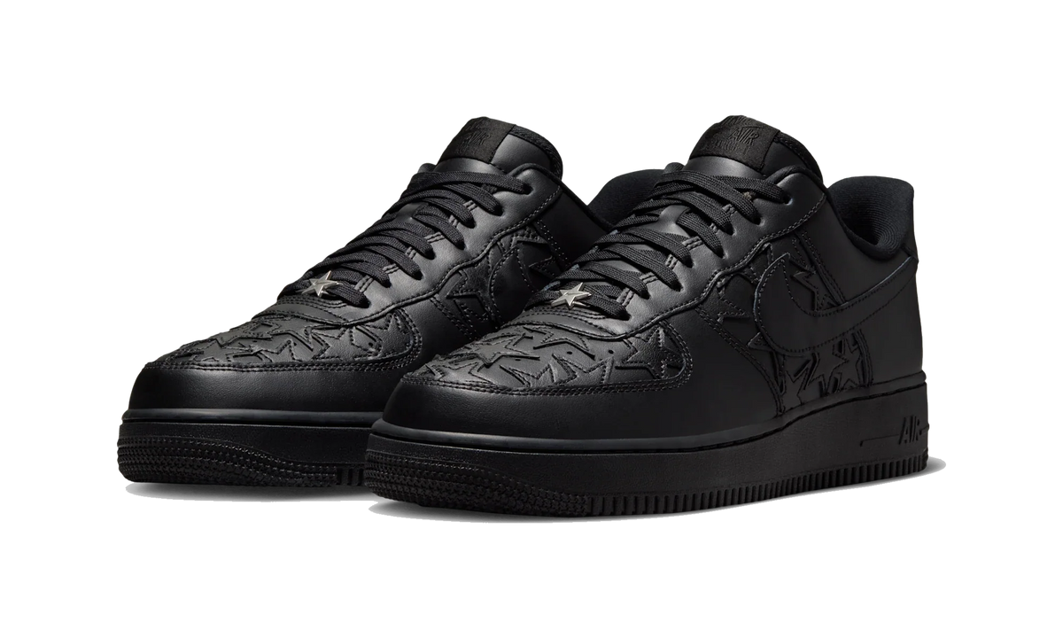 Nike Air Force 1 Low LV8 Triple Black Stars