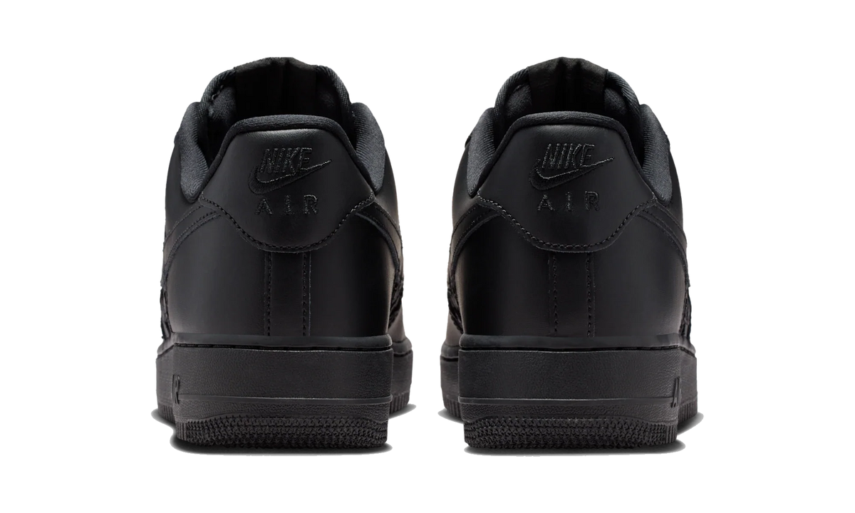 Nike Air Force 1 Low LV8 Triple Black Stars