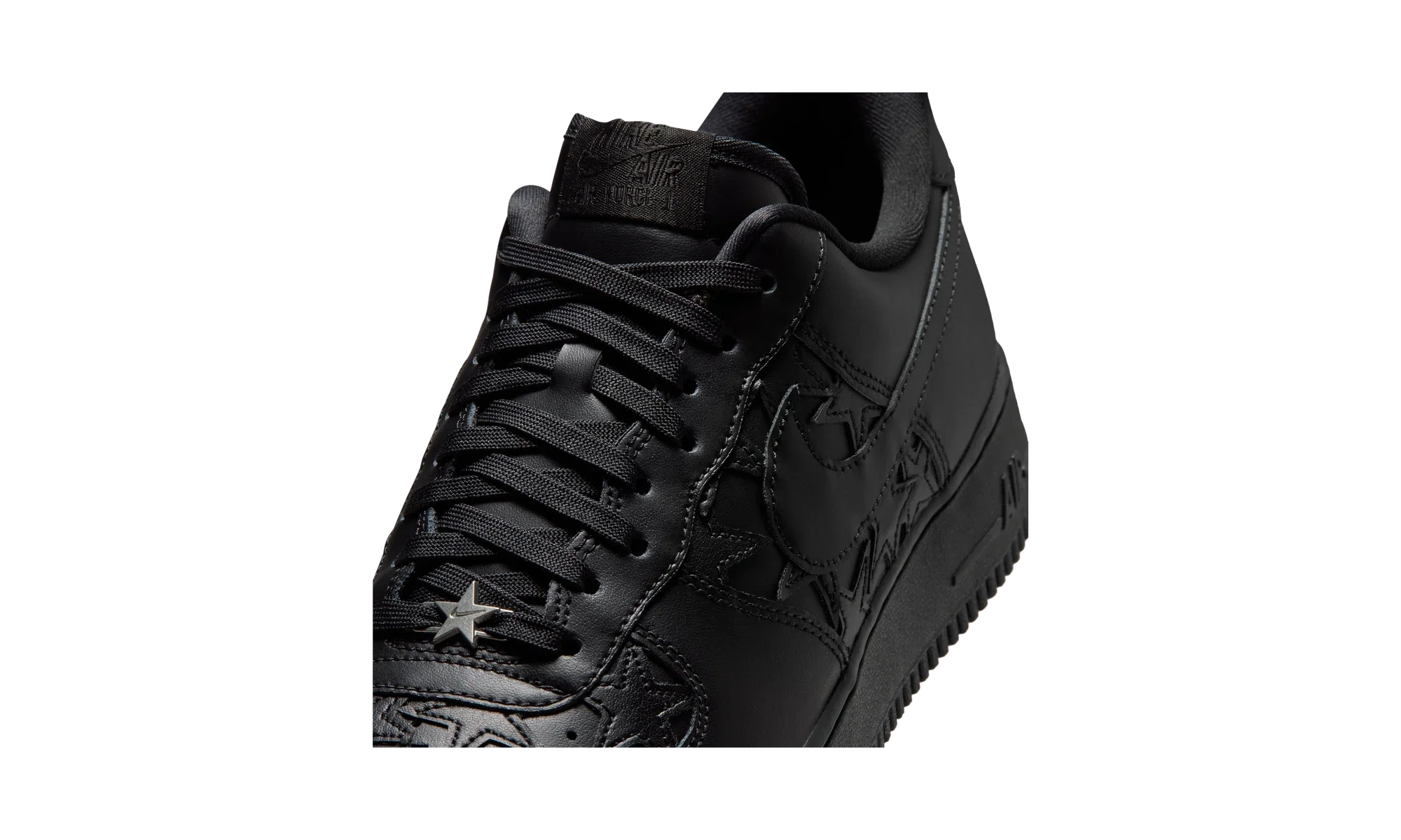 Nike Air Force 1 Low LV8 Triple Black Stars