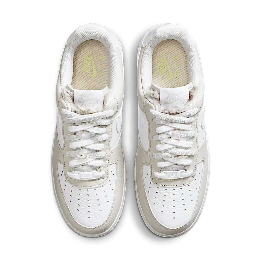 Nike Air Force 1 Low Light Bone Photon Dust, Light Bone/Photon Dust-Life Lime-White (DC1165-001)