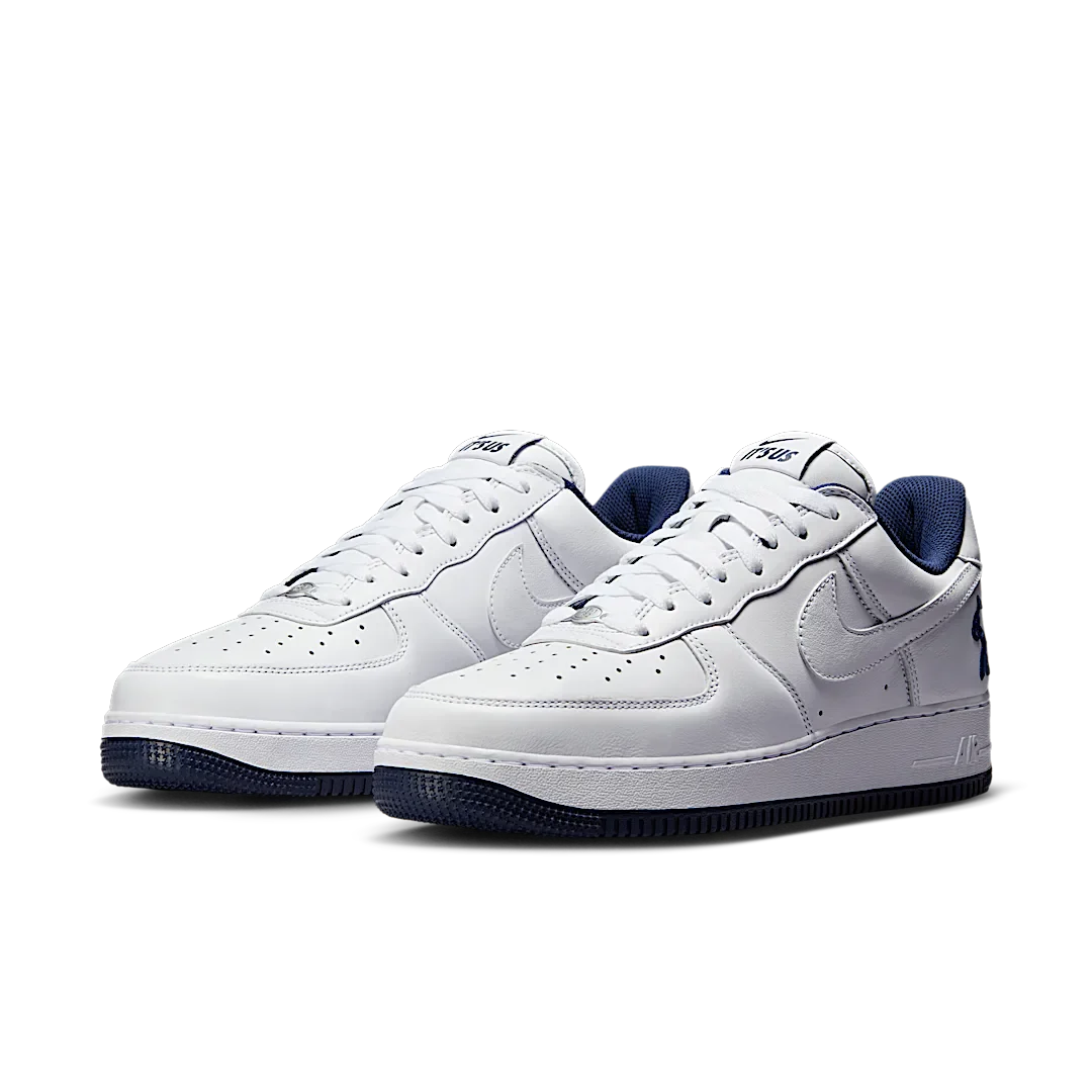 Nike Air Force 1 Low Lil Yachty Concrete Boys It's Us, White/White/Midnight Navy/Dark Powder Blue (IB5720-100)