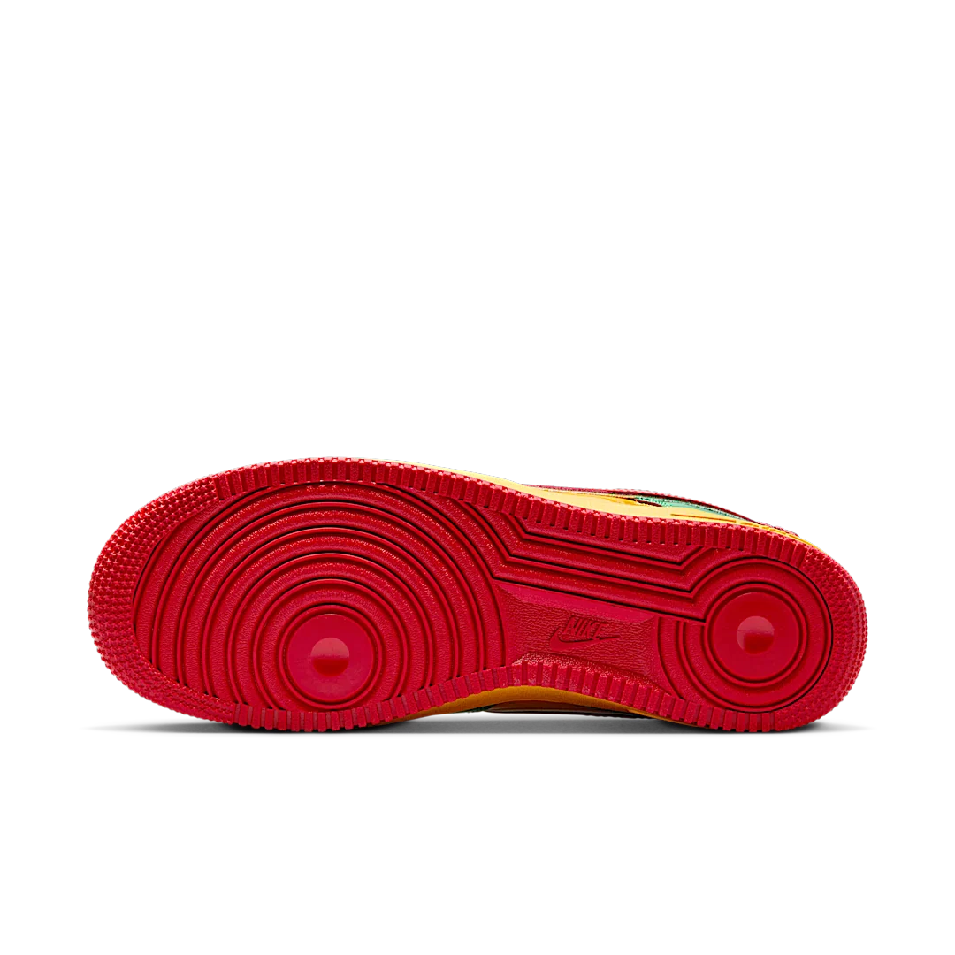 Nike Air Force 1 Low Lil Yachty Concrete Boys Lucky Green, Lucky Green/Mystic Red/University Gold (IH4383-300)