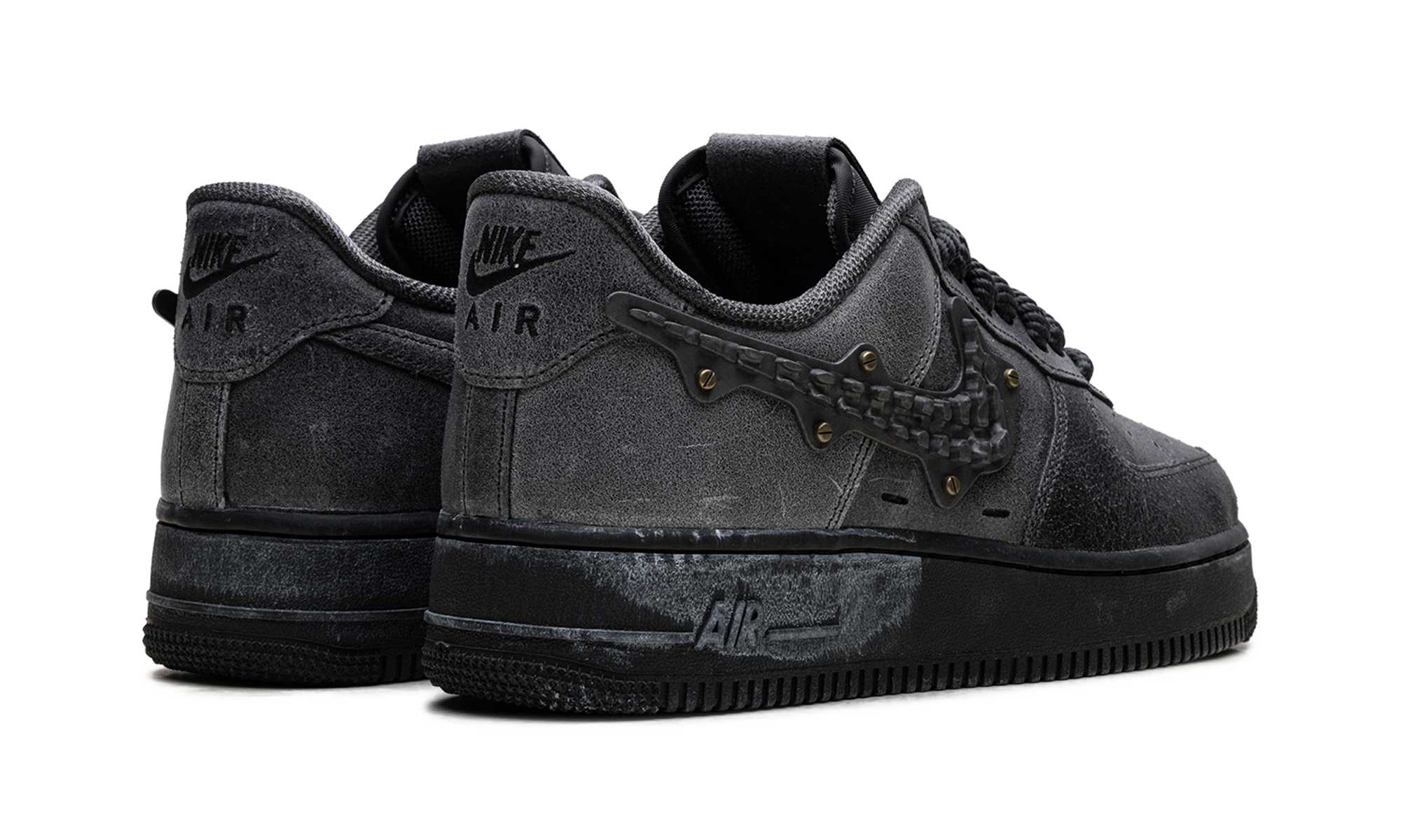 Nike Air Force 1 Low Metalwork Medium Ash Anthracite