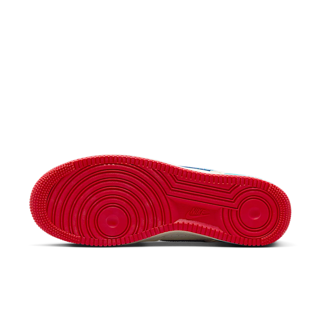 Nike Air Force 1 07 LV8 Harlem Globetrotters Pack, Coconut Milk/Sail/Photo Blue/University Red (HQ3618-113)